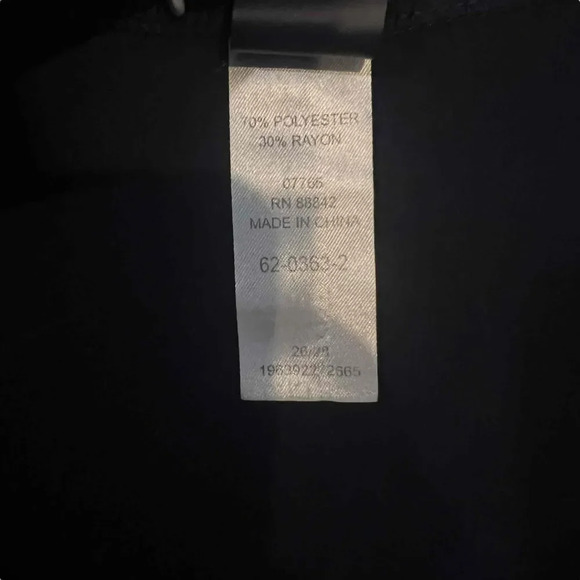 Swimsuits For All Women's Navy & Silver V-Neck Dress w/ Details Cover-up Size 26 - Picture 4 of 7